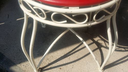 2 DDR Eisbarstühle + Tisch , VEB LTA Dresden