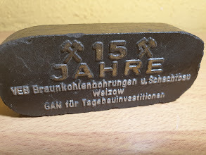 Kohle , VEB Braunkohlenbohrungen u.Schachtbau Welzow  1974