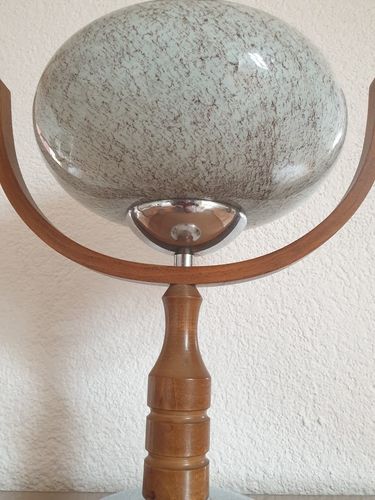 antike stylische Tischlampe mid century , DDR 60 er Jahre Vintage